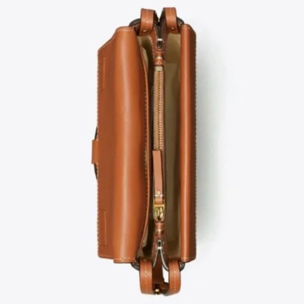 Tory Burch Leather Miller Crossbody Bag - Picture 12 of 16